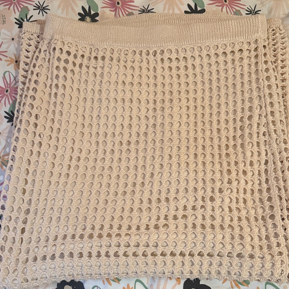 Elegant Cream Skirt